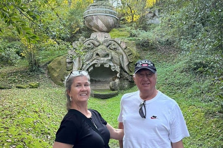 From Civitavecchia: the Dying City and Monster Park Tour