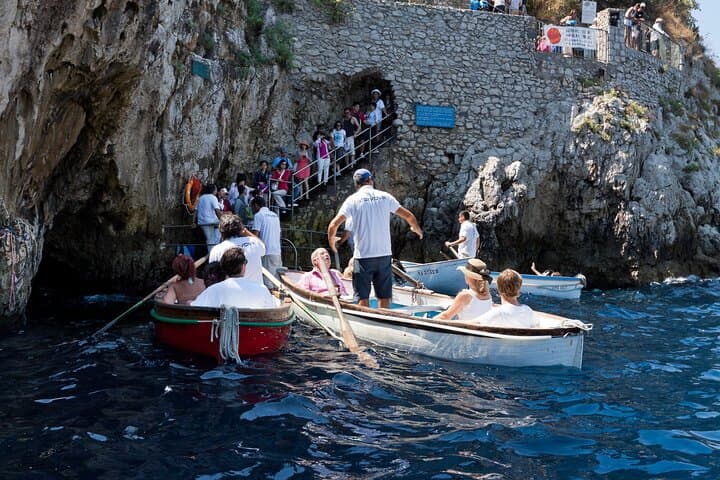 Small Group Tour from Naples to Blue Grotto, Anacapri and Capri