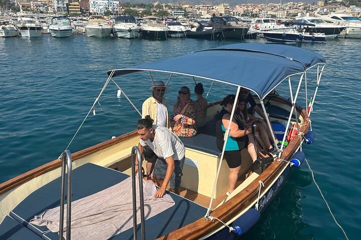 Tour from Taormina to the Godfather and Isola Bella Boat Tour