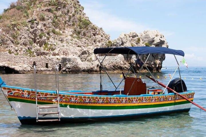Tour from Taormina to the Godfather and Isola Bella Boat Tour