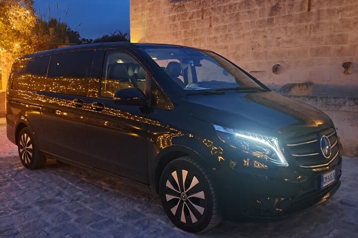 Tour with Guide in the Sassi of Matera aboard a Van