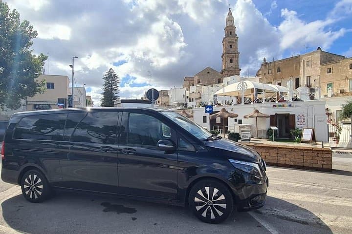 Private transfer to and from Matera to Bari