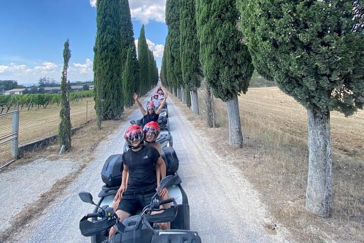 Exciting ATV tour in the Tuscan countryside