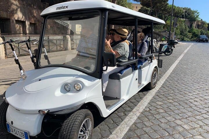 Golf Cart Express Ride: Rome’s Iconic Sights in 90 Minutes