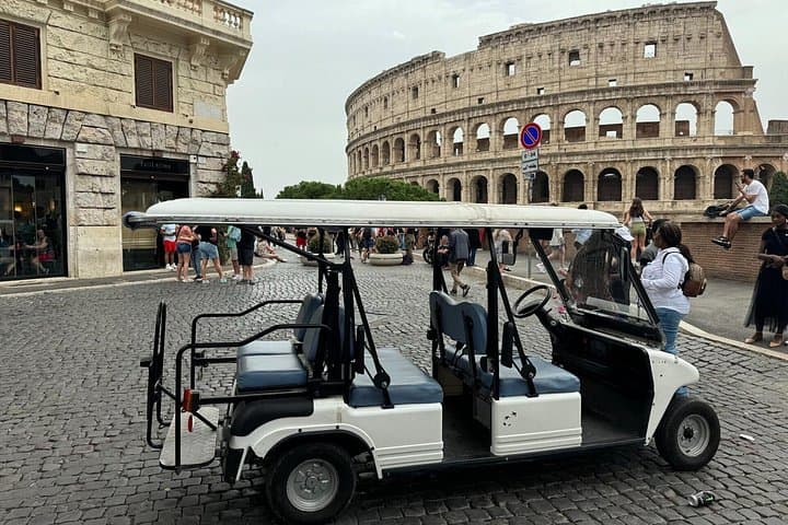 Rome City Tour by Golf Cart