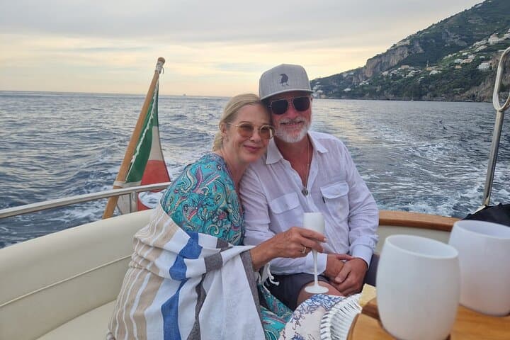Private Sunset Boat Tour on the Sorrento or Positano Coast
