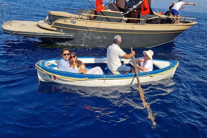 Capri & Nerano Bay Private Boat Tour from Sorrento,Positano,Capri