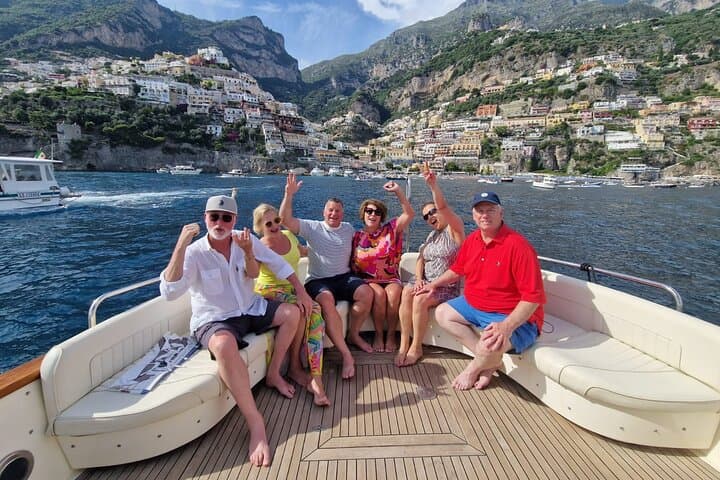 Capri-Positano Private Boat Tour from Sorrento,Positano or Capri
