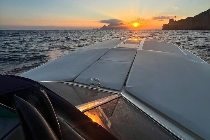 Private Sunset Boat Tour on the Sorrento or Positano Coast