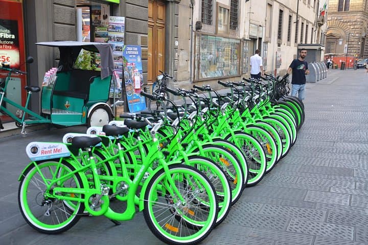 Florence: Guided E-Bike Tour to Piazzale Michelangelo