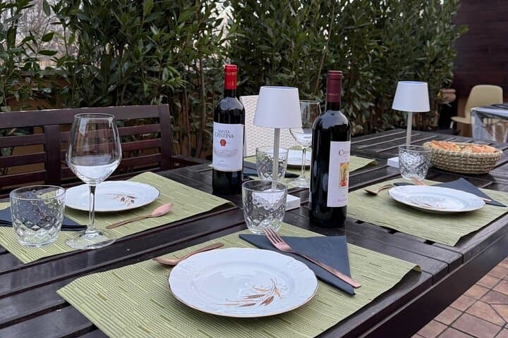 Private Loft at the Vatican Cooking class and full wine tasting