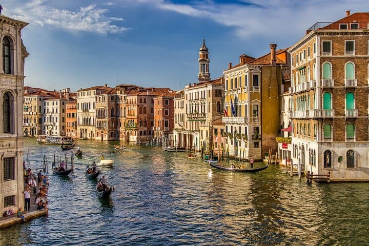 Venice San Giorgio's Bell Tower and Grand Canal on a Private Boat