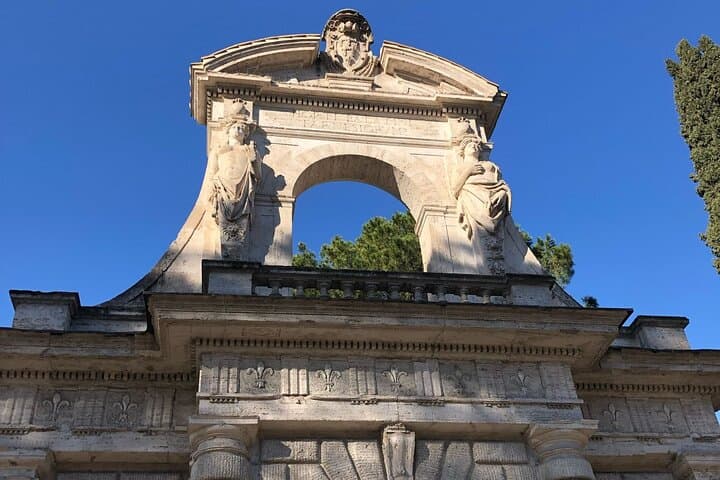 Roman forum entrance