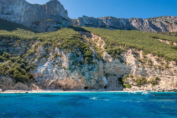 From Cala Gonone: rental RIB up to 6 people