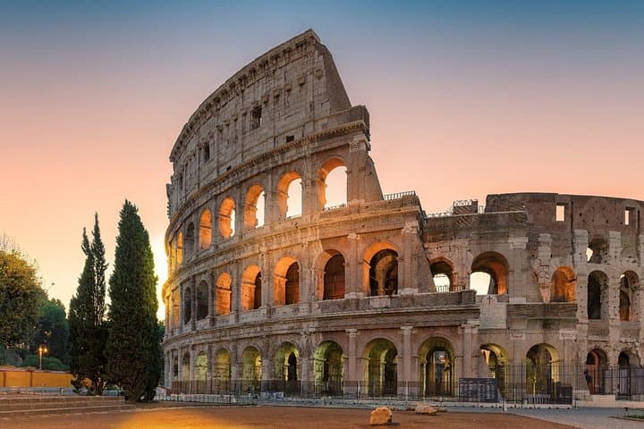 Rome at Sunset: Colosseum & Trevi Fountain Group Tour