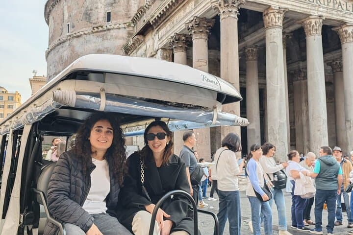 A Historic Golf Cart Experience in Rome