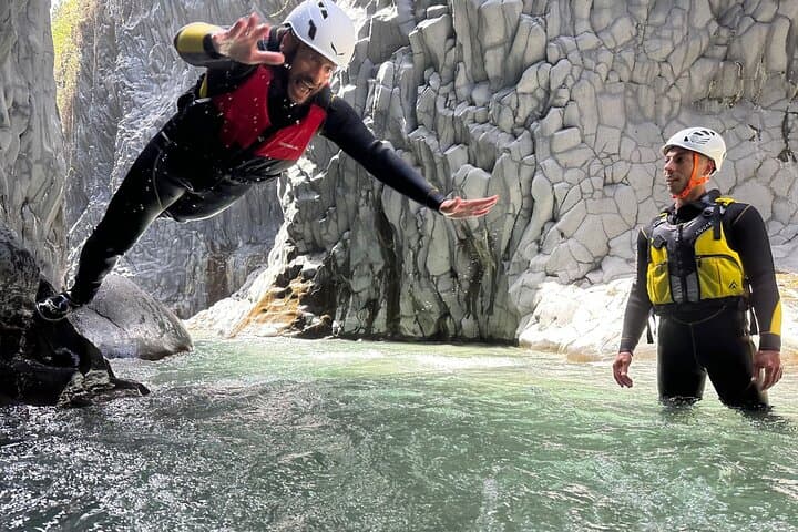 Taormina: Body rafting along the Alcantara River