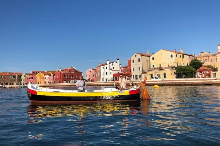 Traditional Bragozzo Boat Tour to Murano, Burano & Torcello
