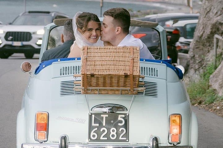 Amalfi Private Photo Tour on Board a Fiat 500 Vintage