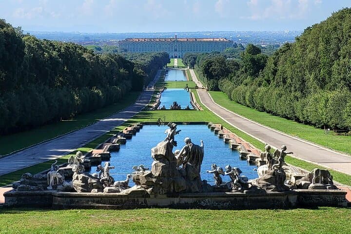 Caserta Royal Palace Day Trip by High Speed Train from Rome