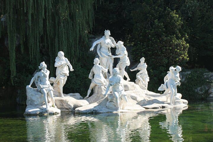 Caserta Royal Palace Day Trip by High Speed Train from Rome