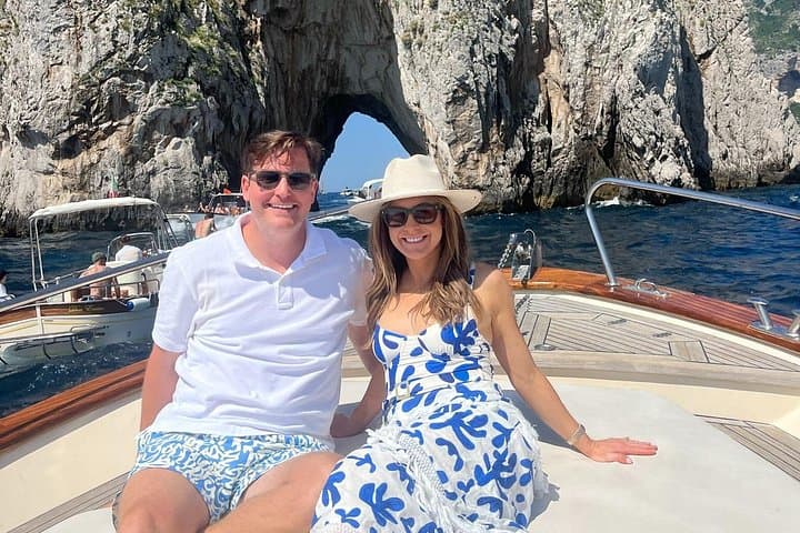 Capri & Nerano Bay Private Boat Tour from Sorrento,Positano,Capri
