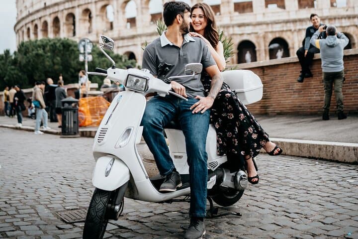 Classic Rome Vespa Tour History Views and Fun