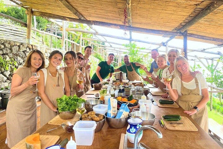 Hands-On Pizza Making Class & Farmhouse visit on the Amalfi Coast