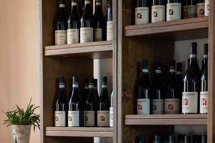 The tasting room