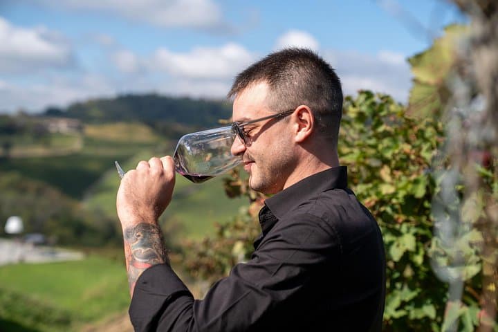 The moment of tasting