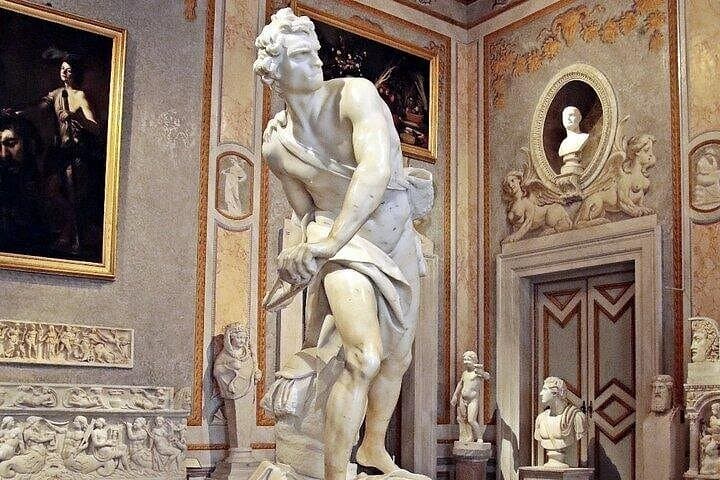 Borghese Gallery Ticket + Audio Guide App or Guided Tour