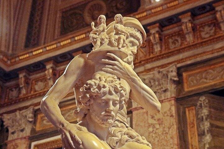 Borghese Gallery Ticket + Audio Guide App or Guided Tour