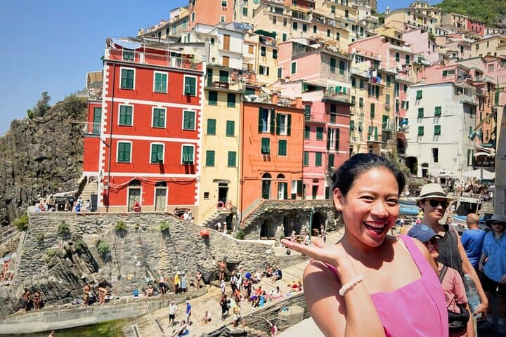 Stop in Riomaggiore in Cinque Terre