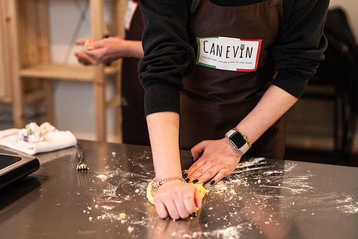 Canevin Cooking Class a Typical italian meal with dessert