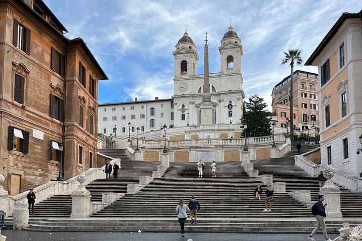 The Spanish Steps is our meeting point