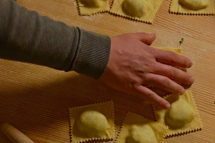 good and beautiful these homemade Ravioli with the recipe of grandmother Maria