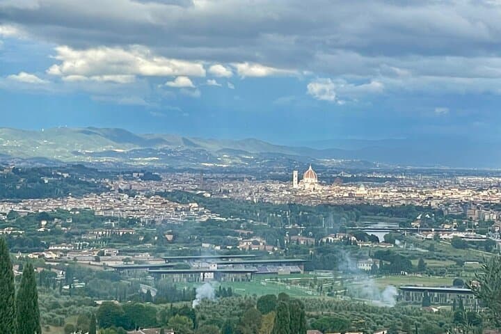 view of fantastic Florence from our terrace
