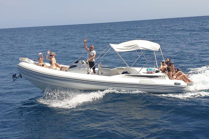 Boat tour to Mondello and Capo Gallo reserve