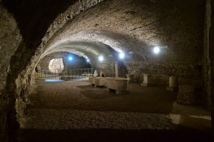 Discover the underground remains of the ancient Villa of Marcus Aurelius