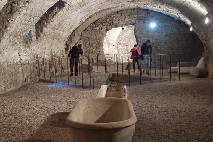 Discover the underground remains of the ancient Villa of Marcus Aurelius
