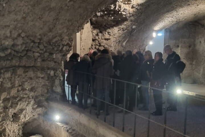 Discover the underground remains of the ancient Villa of Marcus Aurelius