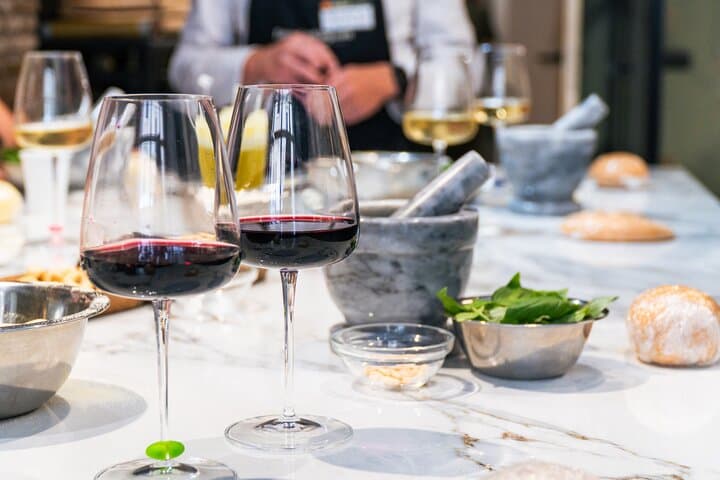 Authentic Roman Pasta & Tiramisu Experience with Italian Wine