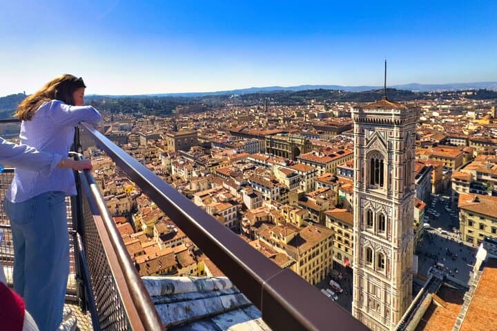 Golden hour magic from the Dome – capture your own unforgettable moment.