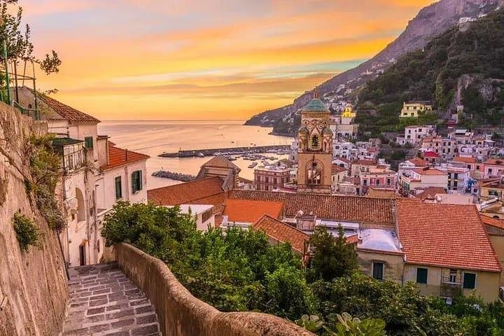 Positano, Amalfi and Ravello Tour from Salerno
