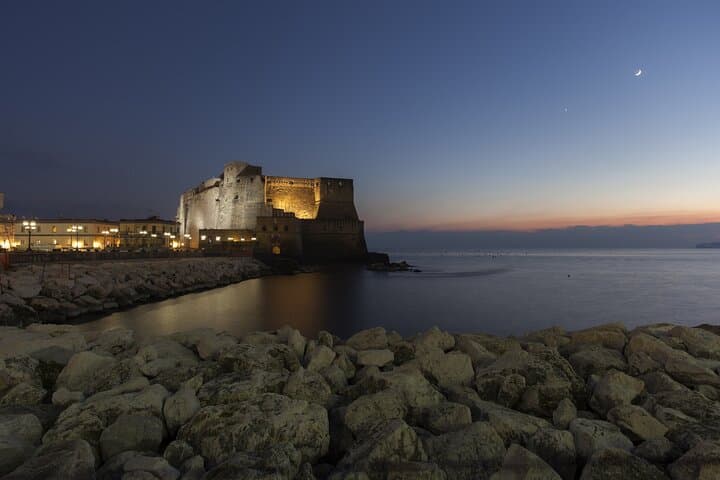 Castel dell'Ovo by night