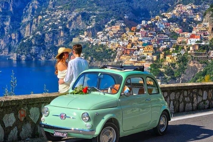 Private Vintage Fiat 500 Tour of the Amalfi Coast