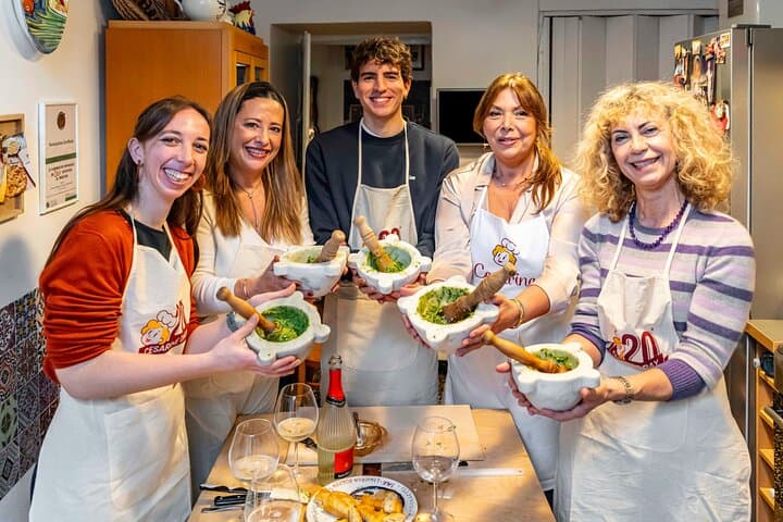Italian Cooking Class at Local Home with Portofino View