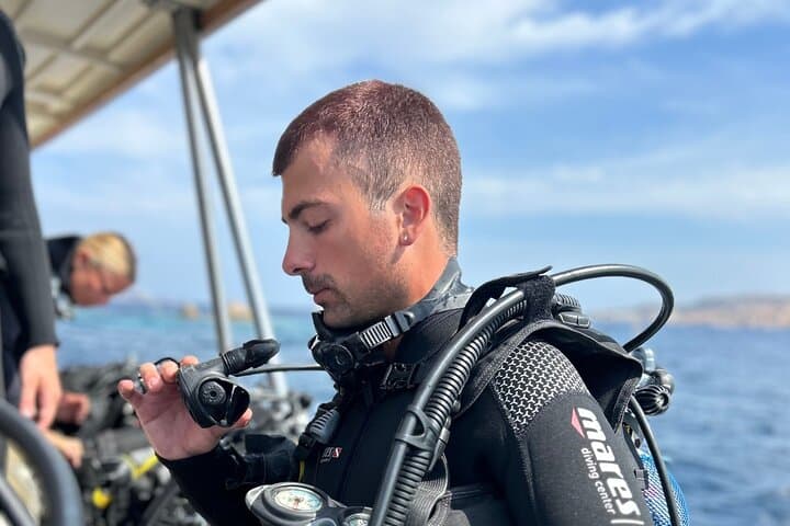 First Dive in Sardinia: La Maddalena Archipelago