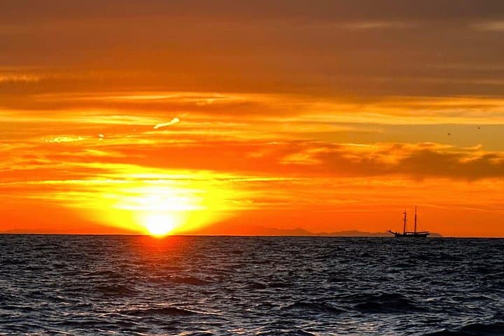 Private sunset boat tour with Ligurian focaccia and wine.
