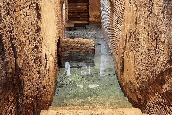 Rome:Tour of the Trevi Fountain and its Underground Secrets+Ebook